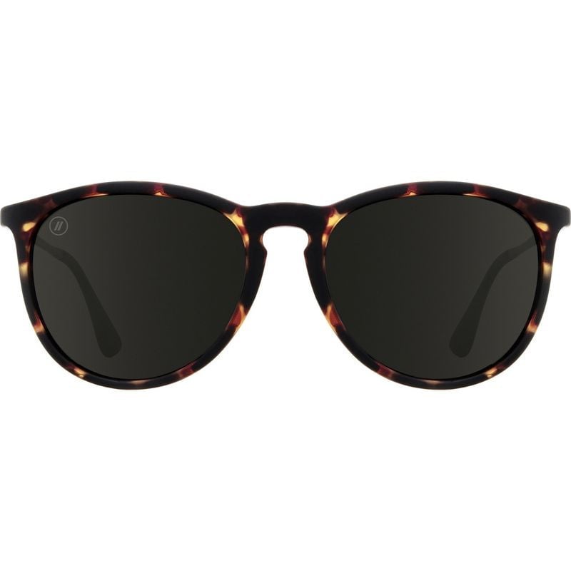 BLENDERS NORTH PARK VOLCANO JACK SUNGLASSES MATTE TORT w/ SMOKE PLR LENS