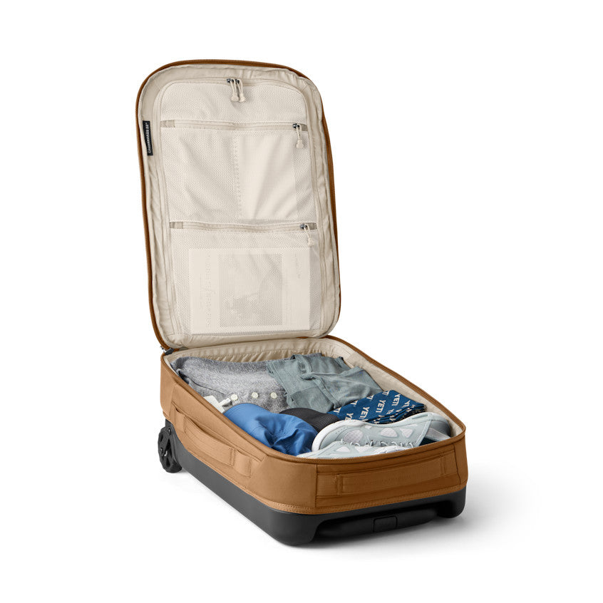 YETI CROSSROADS LUGGAGE ALPINE BROWN 22