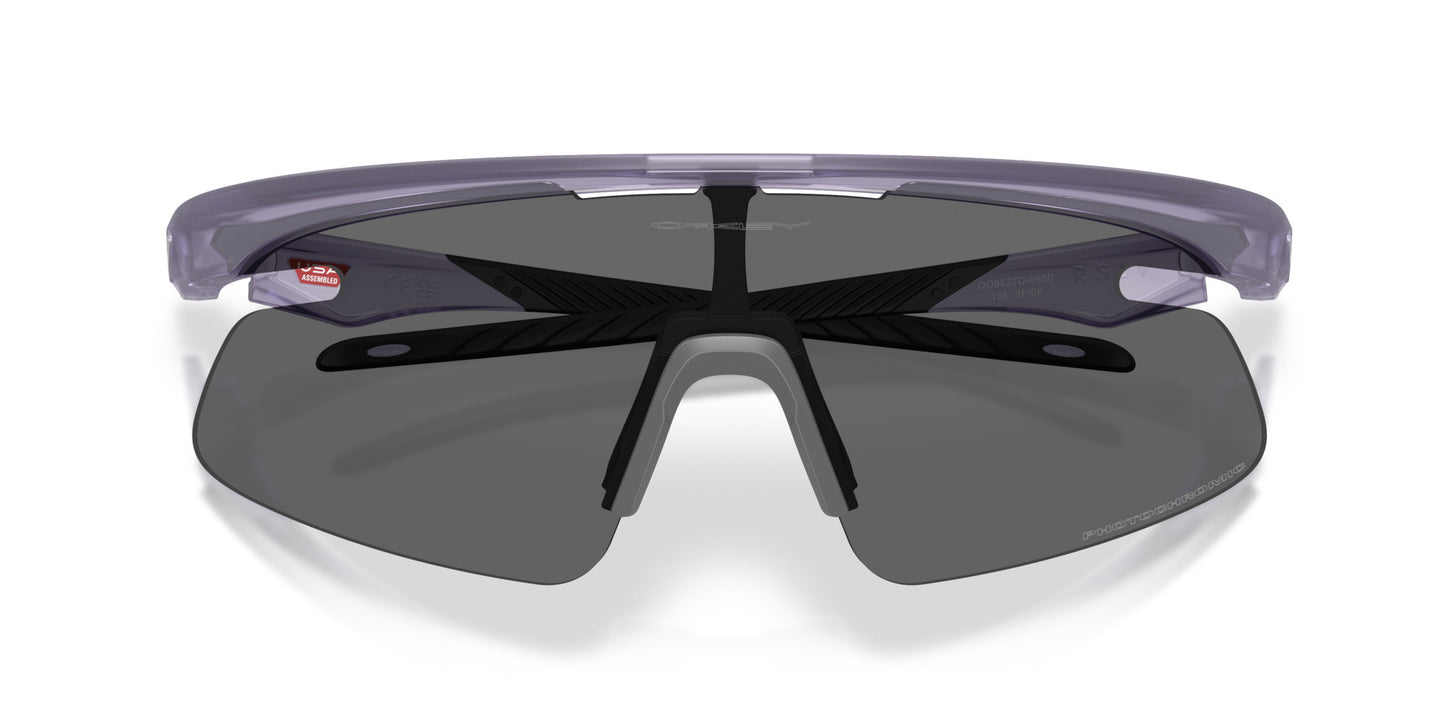 OAKLEY RSLV LITE MATTE TRANS LILAC SUNGLASSES w/ PHOTOCHROMIC