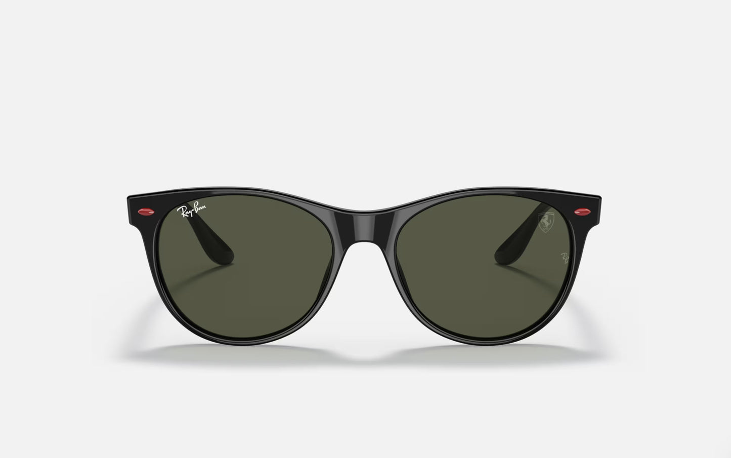 RAY-BAN FERRARI SUNGLASSES BLACK w/ G-15 GRN