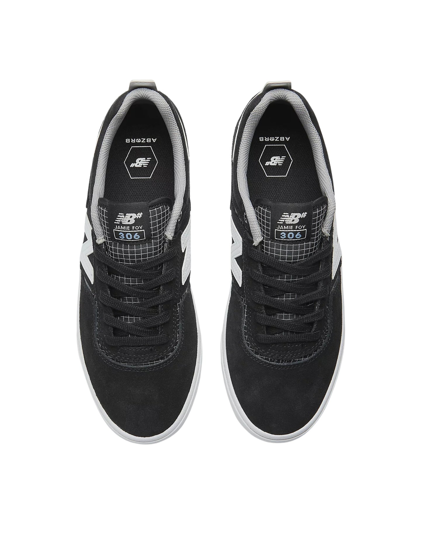 NEW BALANCE WMNS NUMERIC 306 JAMIE FOY SHOE SP25 BLACK/WHITE