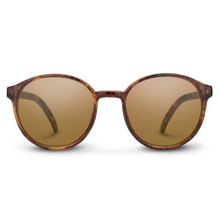 SUNCLOUD LOW KEY TORT SUNGLASSES w/ BRN PLR LENS