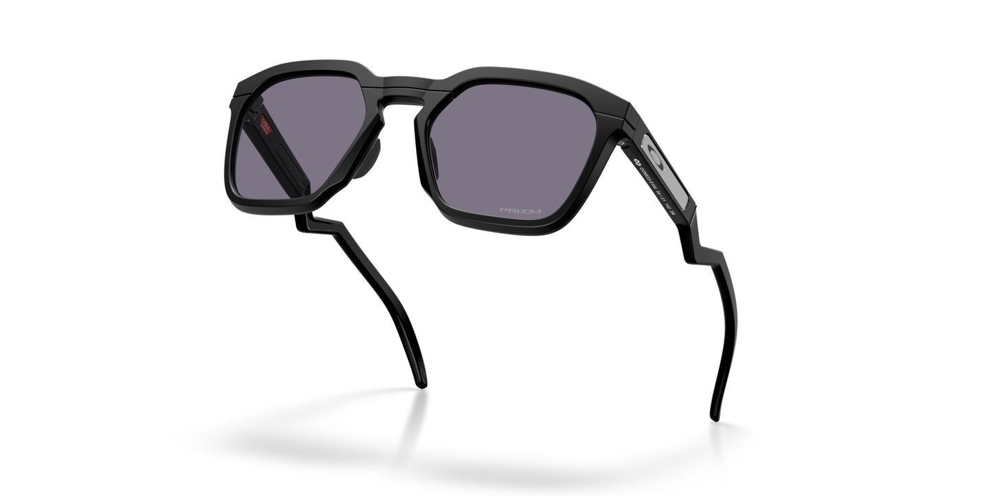 OAKLEY HSTN SQ MATTE BLACK SUNGLASSES w/ PRIZM GREY
