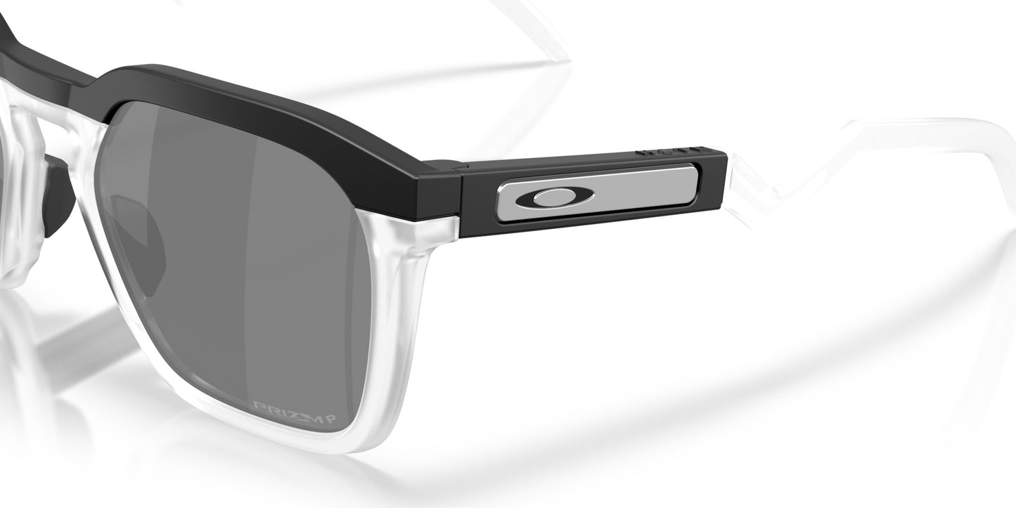 OAKLEY HSTN SQ MATTE BLACK SUNGLASSES w/ PRIZM BLK PLR