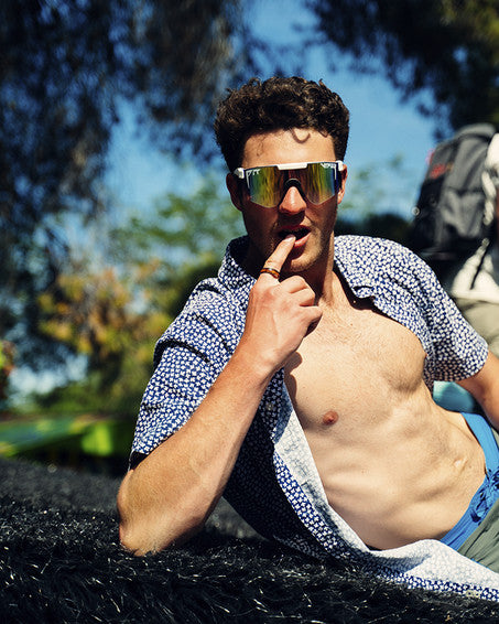 PIT VIPER THE MIAMI NIGHTS DOUBLE WIDE SUNGLASSES