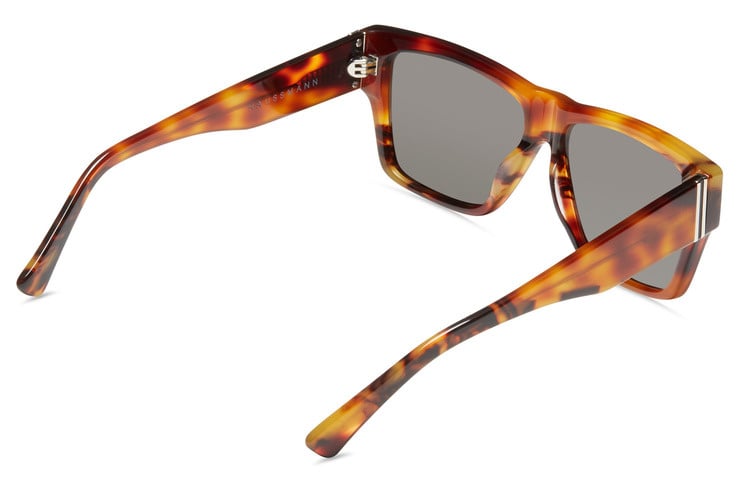 VONZIPPER HAUSSMAN HAVANNA HORIZON SUNGLASSES w/ VINTAGE GRY LENS