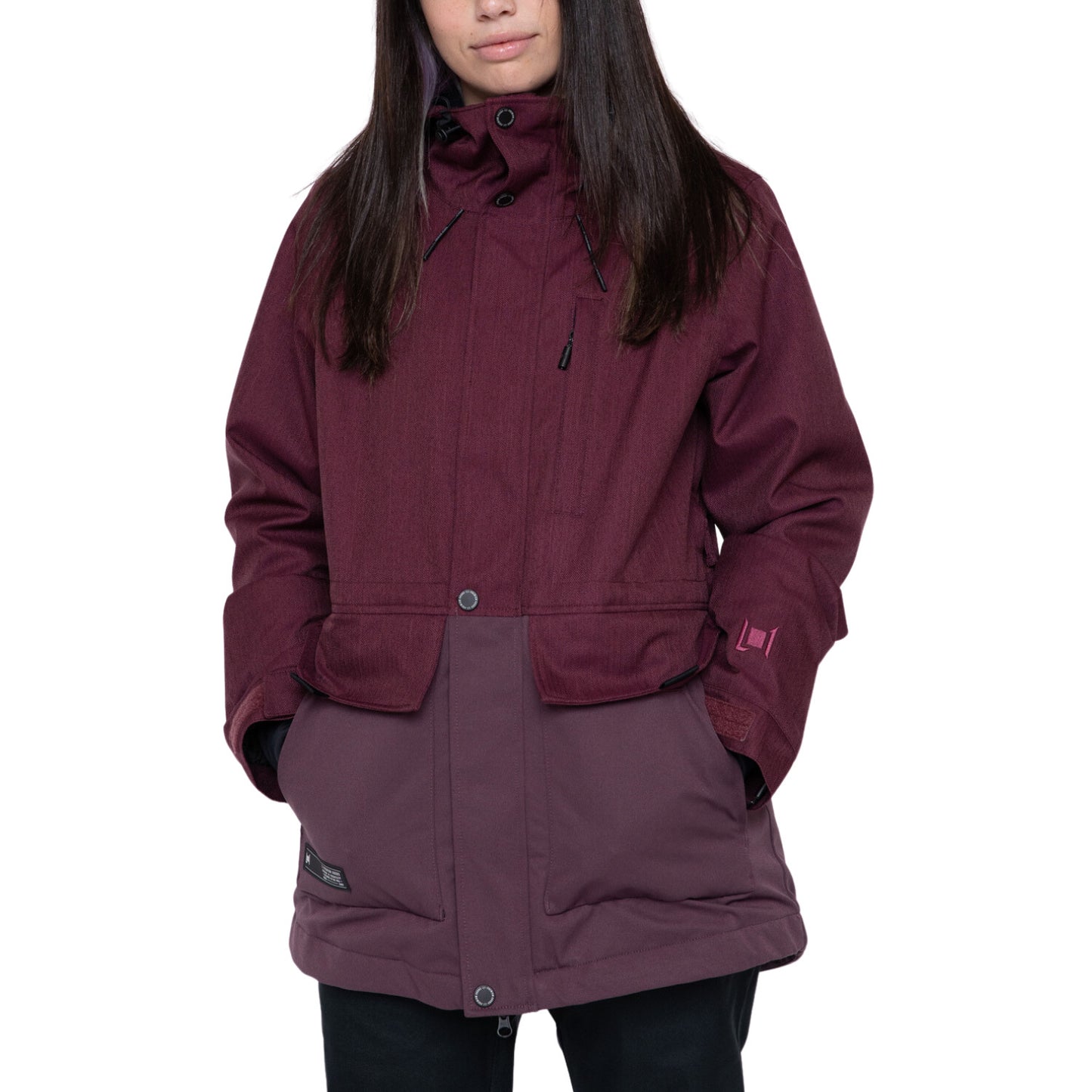 2024 L1 WMNS ANWEN JACKET PORT/HUCKLEBERRY