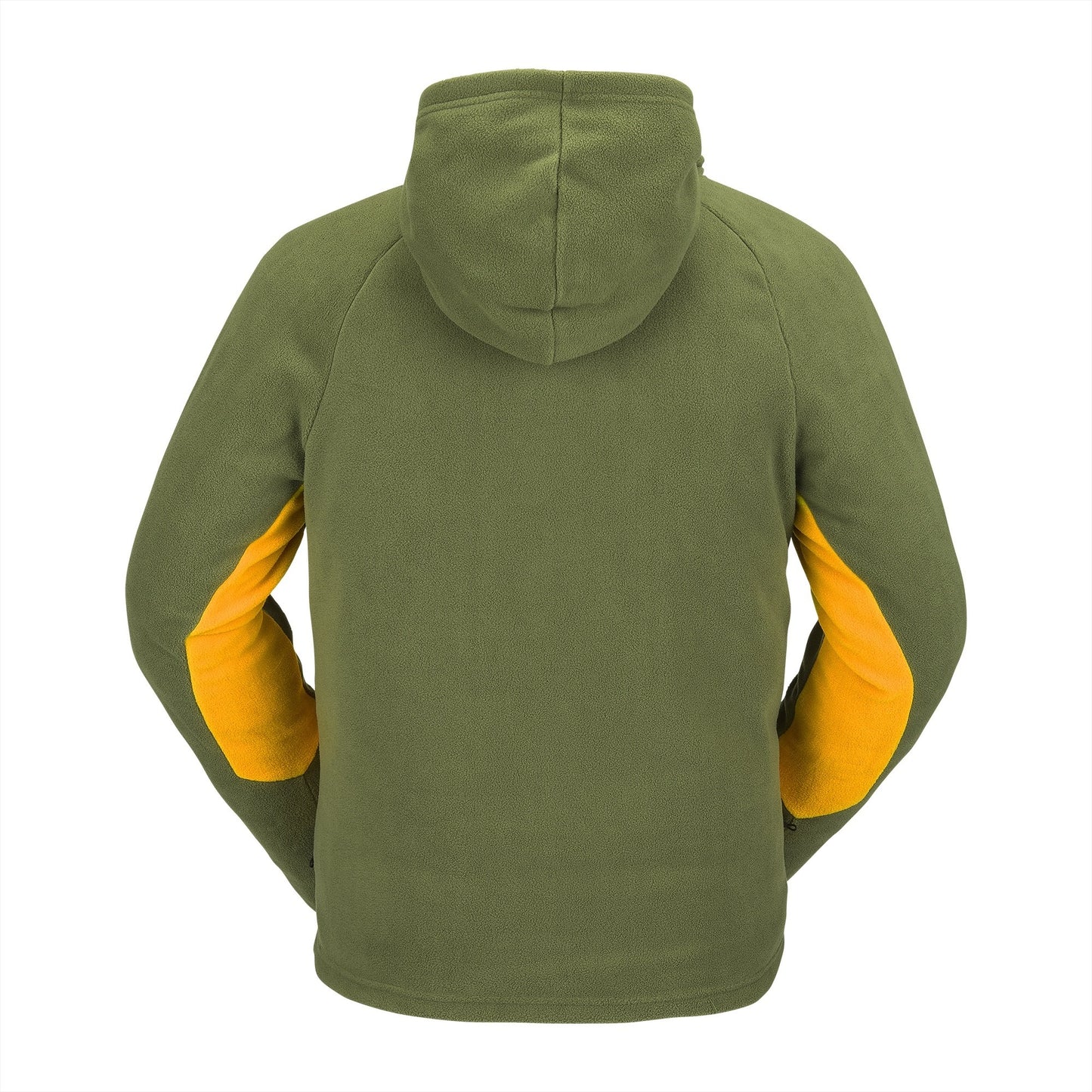 2024 VOLCOM POLAR FLEECE HOODED FULL ZIP MILITARY