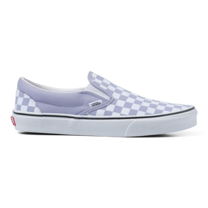 VANS MENS CLASSIC SLIP-ON SHOES SP22 LANGUI CHECKERBOARD
