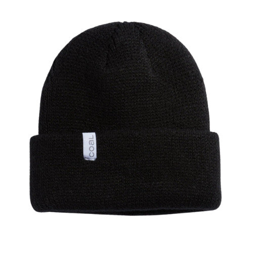 2024 COAL FRENA THICK KNIT CUFF BEANIE BLACK