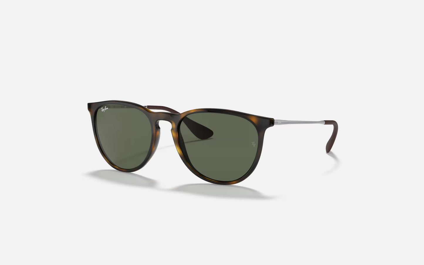 RAY-BAN ERIKA SUNGLASSES LT HAVANA w/ DK GREEN