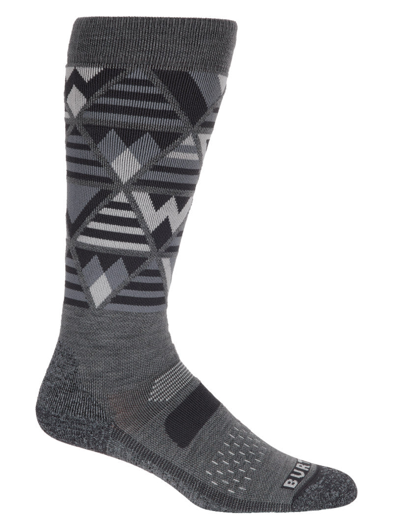 2026 BURTON WMNS PRFMNC MDWT SOCKS GRY HTHR
