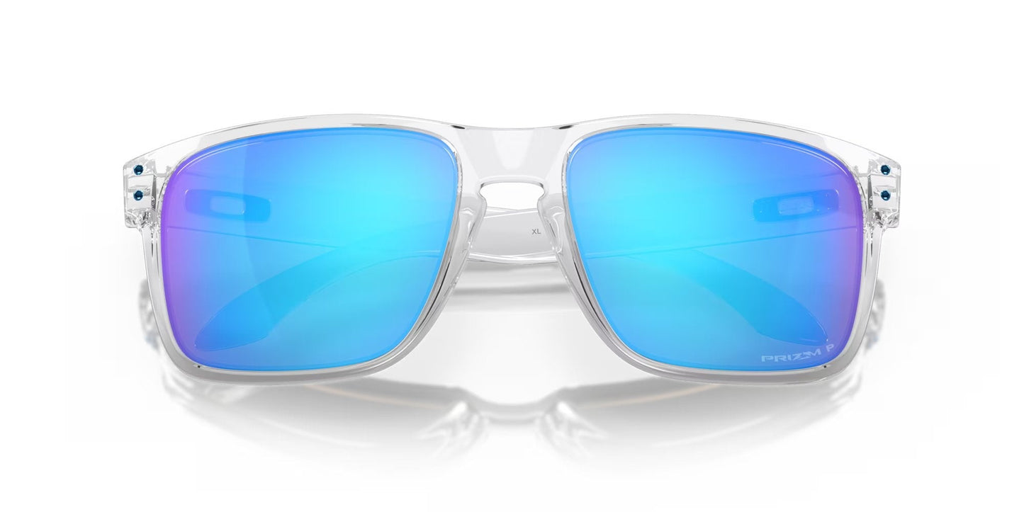 OAKLEY HOLBROOK OTG MATTE CLEAR SUNGLASSES w/PRZM SLATE