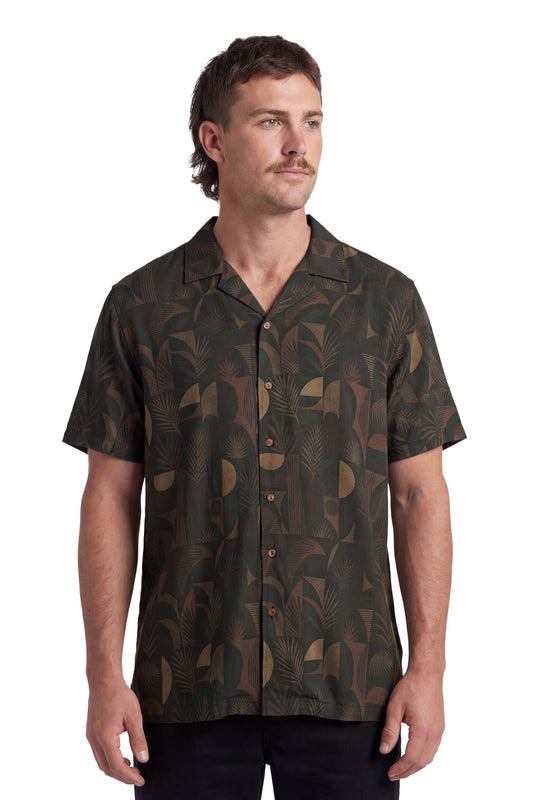TEAMLTD MENS VICE SS SHIRT SP26 JUNGLE NOIR