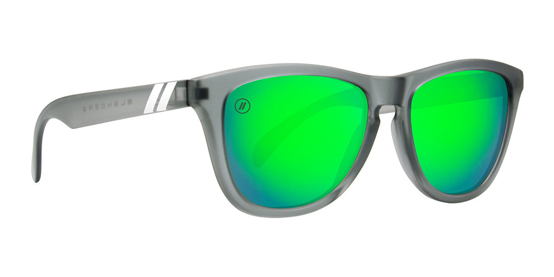 BLENDERS L SERIES GREY GOOSE GREY SUNGLASSES w/ GRN PLR LENS