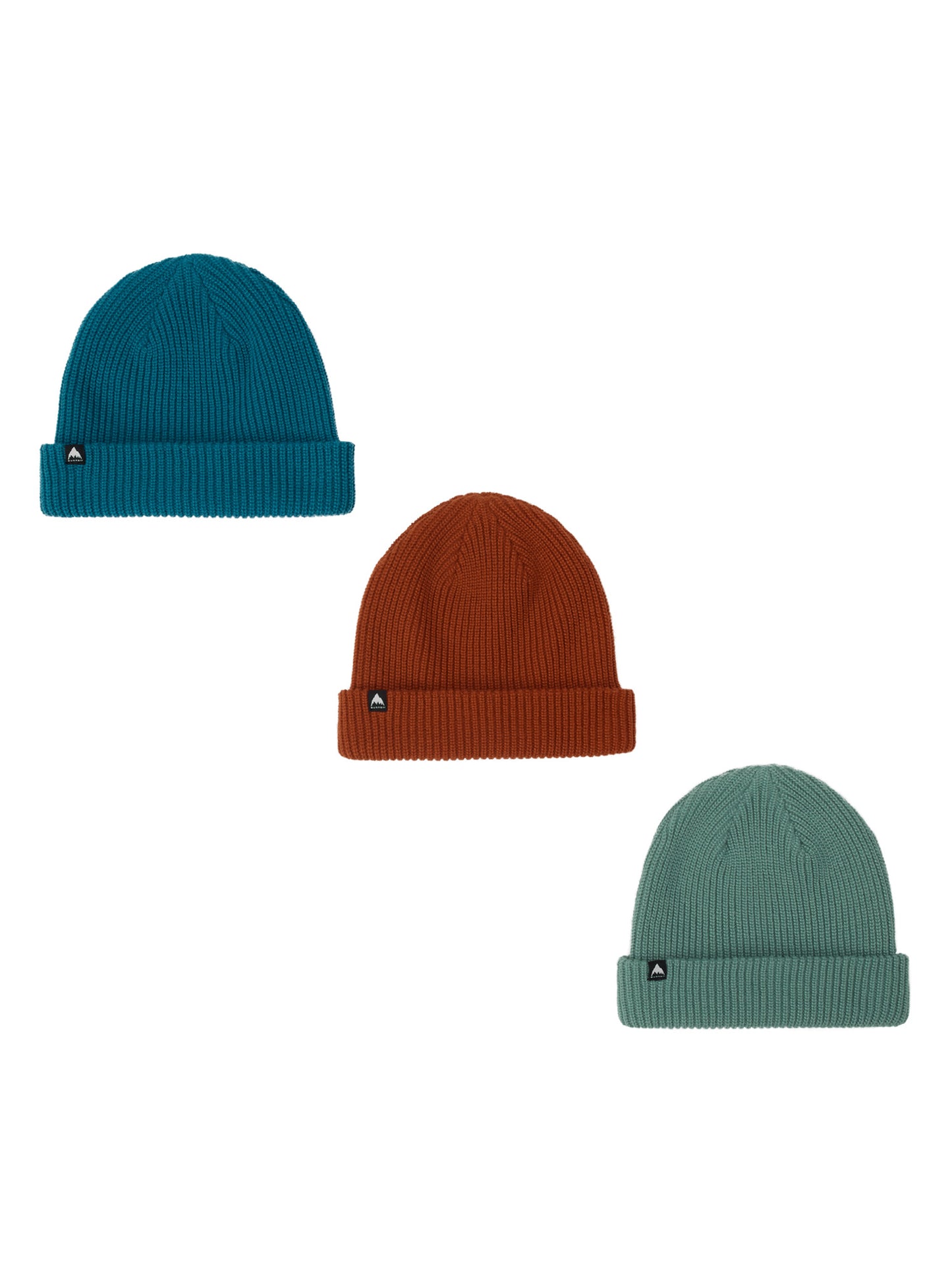 2026 BURTON RECYCLED DND BEANIE 3 PACK CHNBRN/BLUET