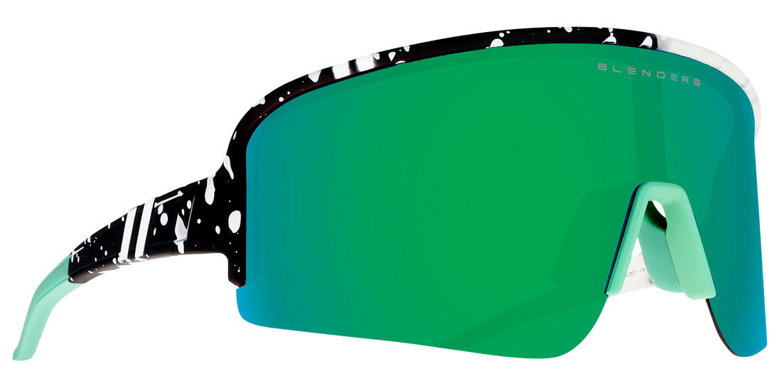 BLENDERS ECLIPSE X2 SUNGLASSES RISK TAKER w/ BLACK / GREEN POLAR