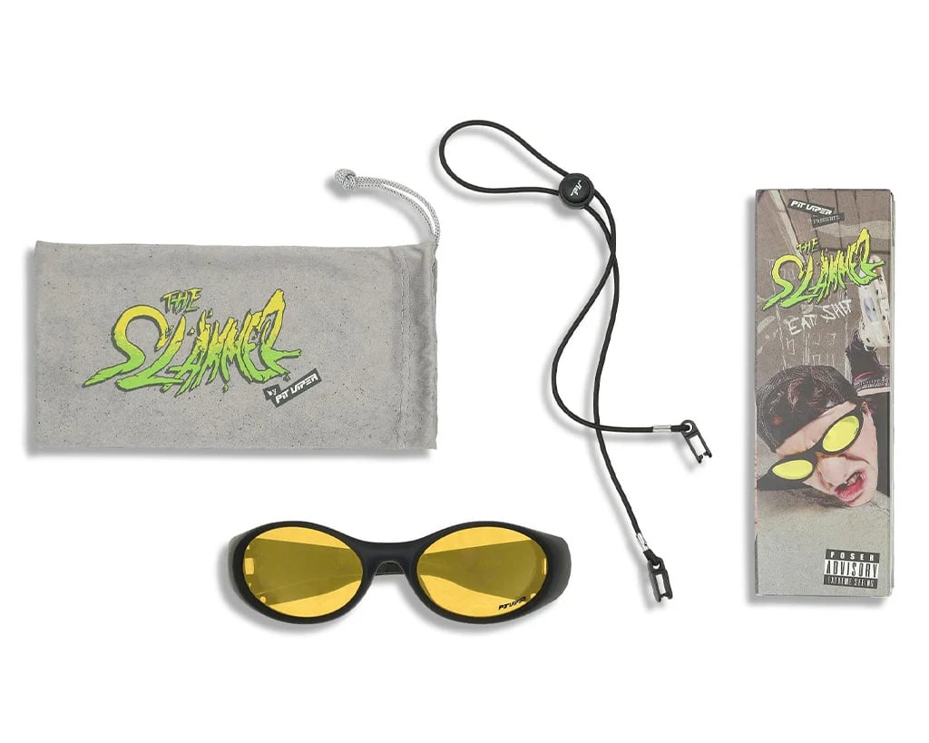 PIT VIPER SLAMMER SUNGLASSES THE EXEC w/ SMOKE
