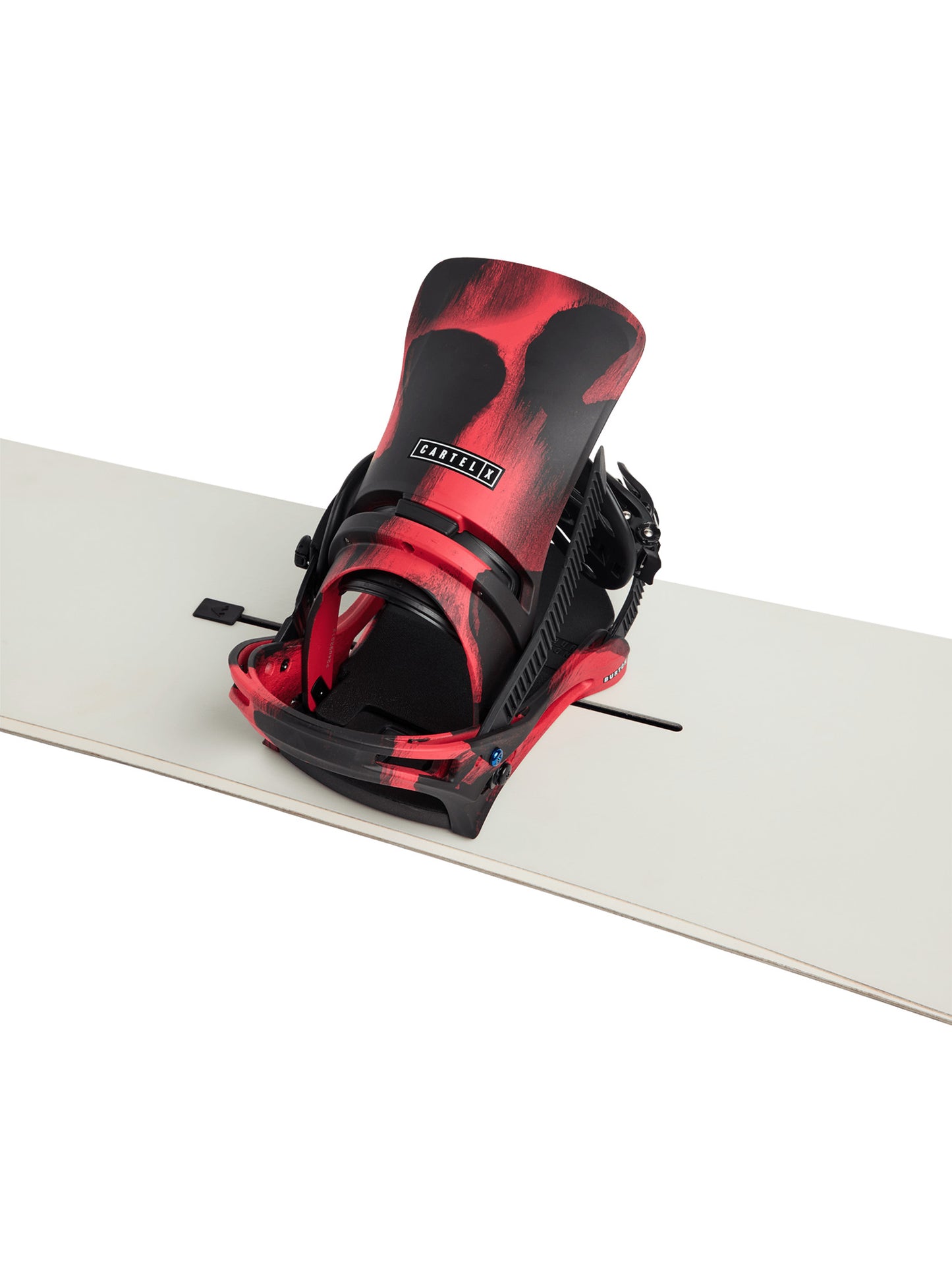 2026 BURTON CARTEL X SNOWBOARD BINDINGS BLACK/RED