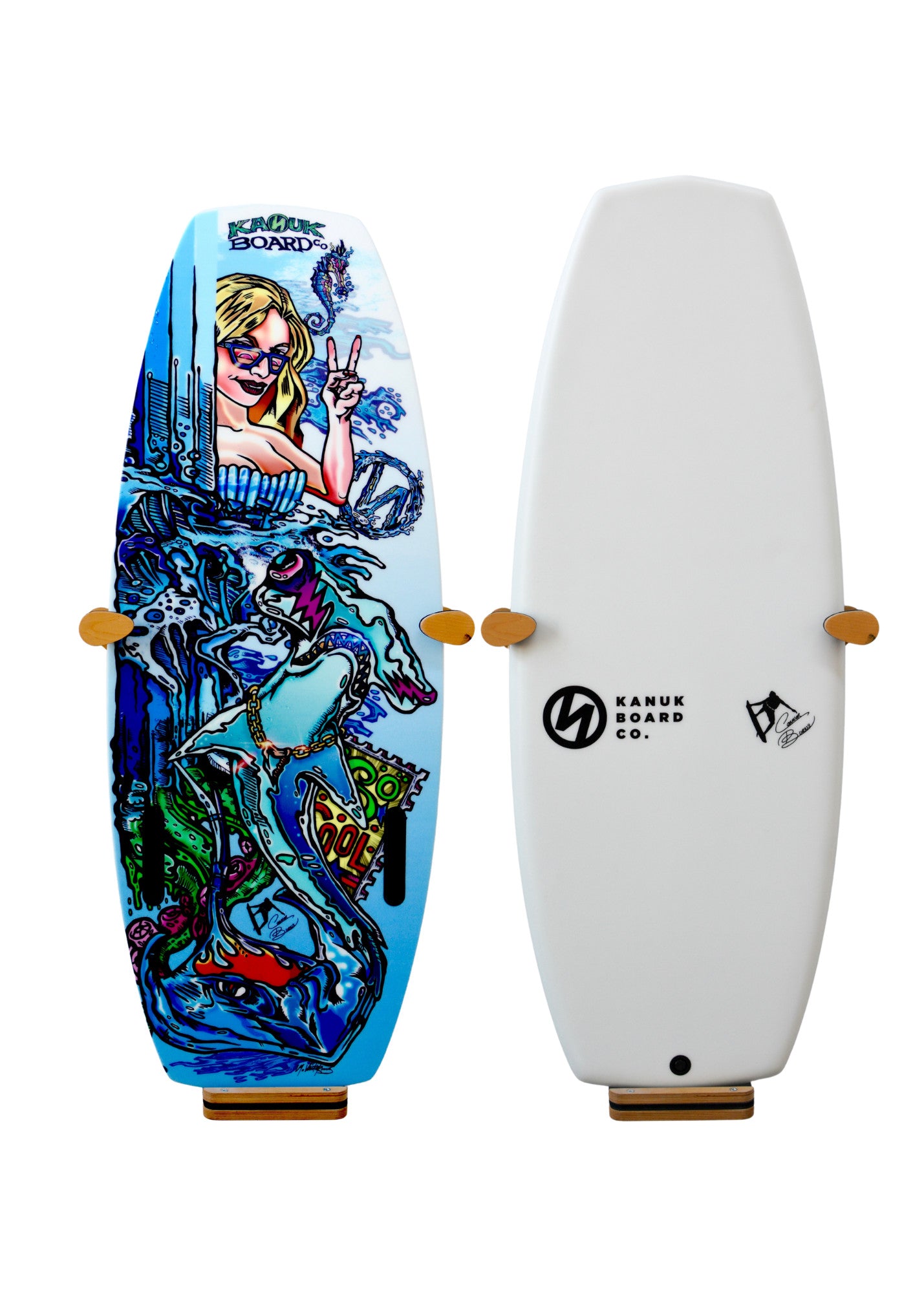 2024 KANUK BURNSY PRO WAKE SURF BOARD - GTA