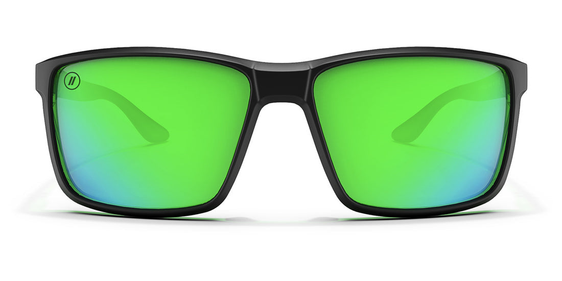 BLENDERS MESA SUNGLASSES ALPINE MOON w/ BLACK / GREEN POLAR