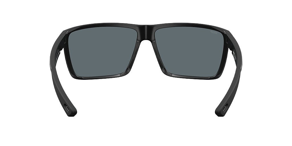 COSTA RINCON II MATTE BLACK SUNGLASSES w/ BLUE MIRROR