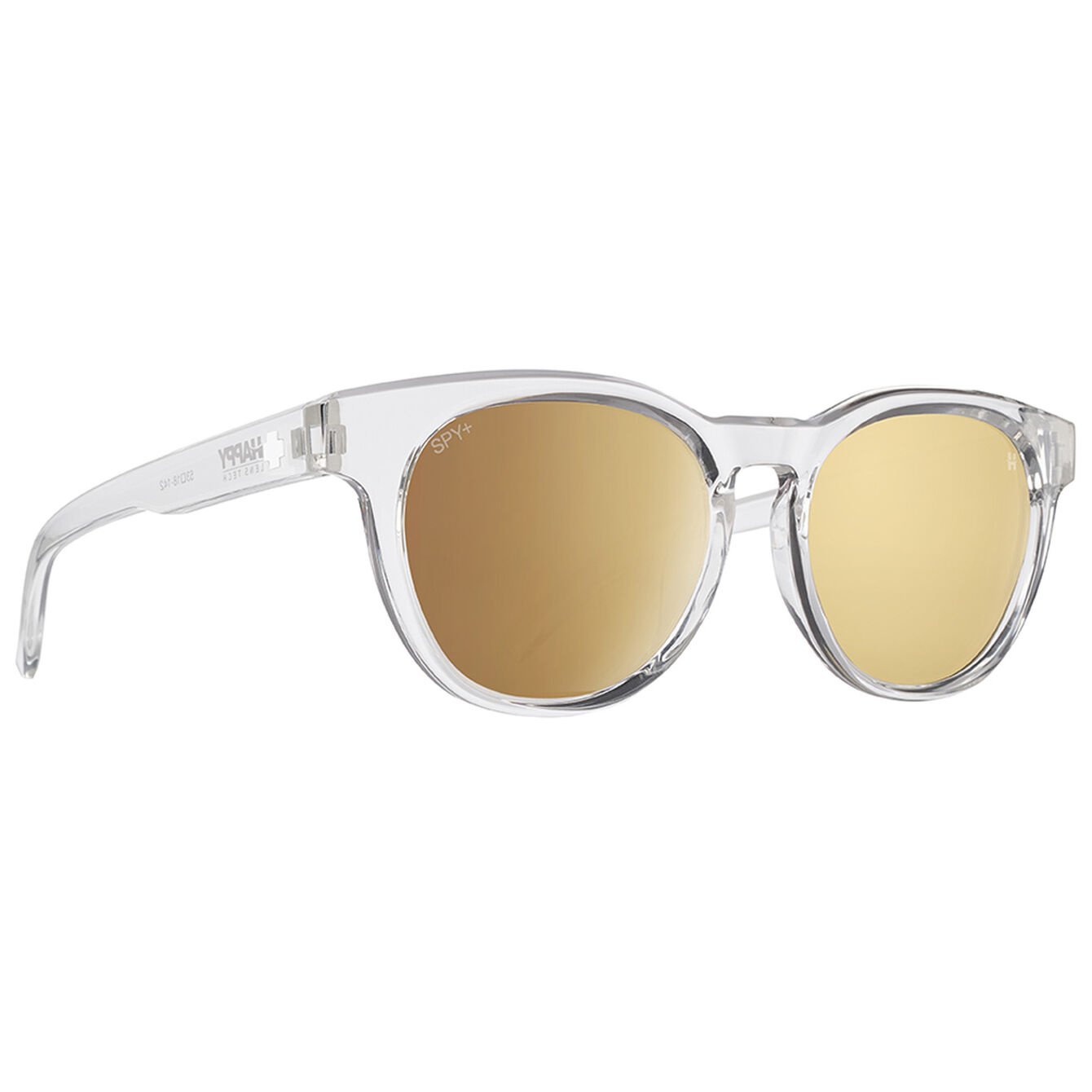 SPY CEDROS CRYSTAL SUNGLASSES w/HAPPY BRNZ GLD MIR