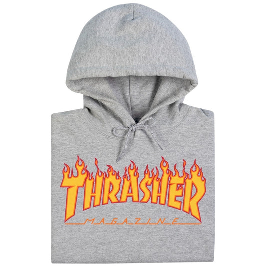 THRASHER MENS FLAME LOGO PO HOODIE HO21