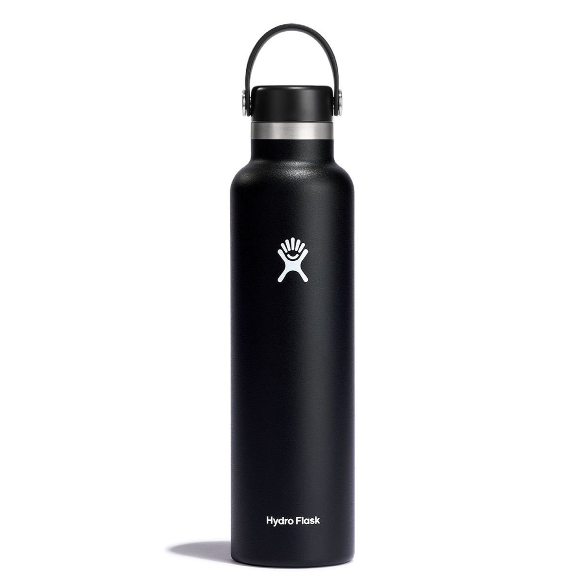 HYDRO FLASK 24OZ STANDARD MOUTH FLEX CAP SU22 BLACK