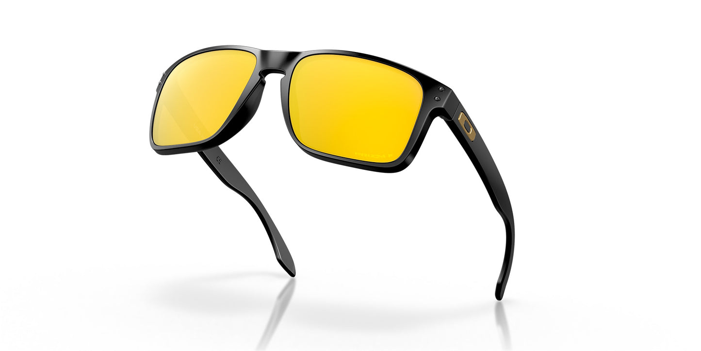 OAKLEY HOLBROOK XL MATTE BLK SUNGLASSES w/ PRIZM 24K PLR LENS