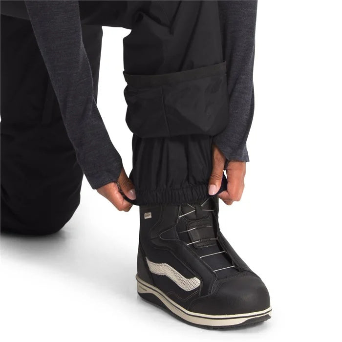 2025 TNF WMNS FREEDOM INS BIB PANT SHORT BLACK-NPF