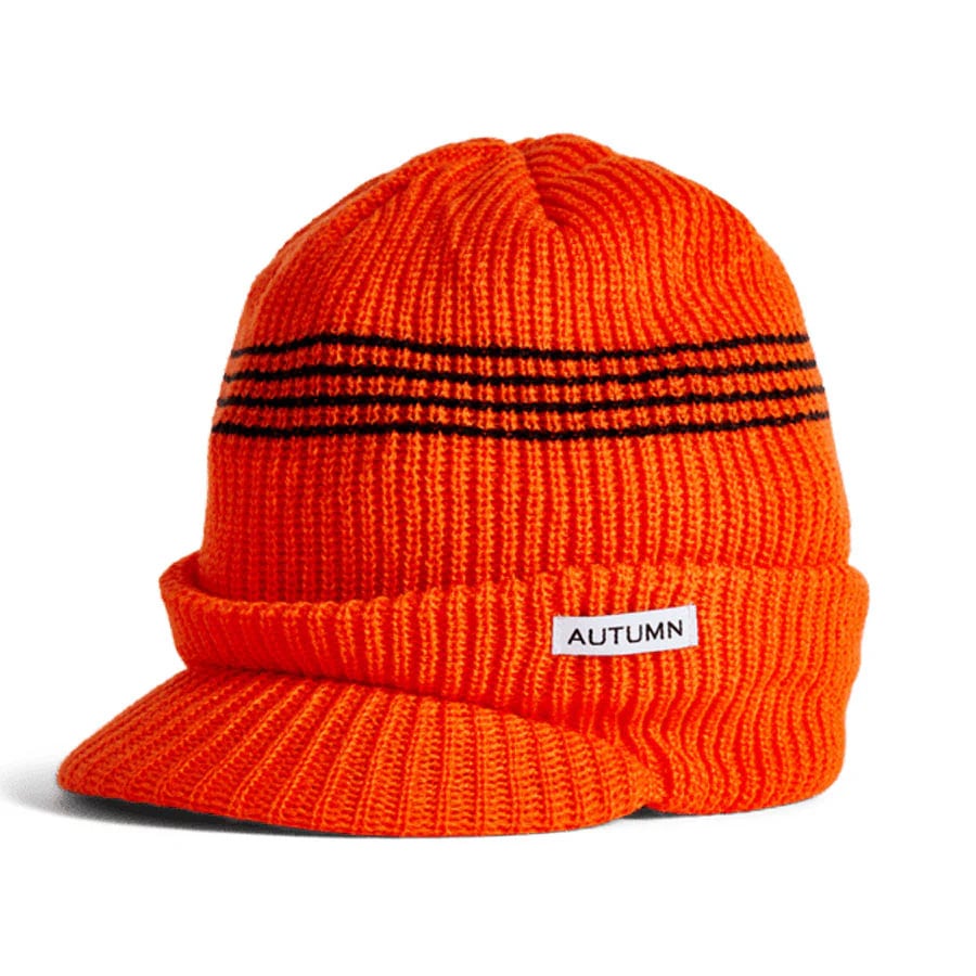 2025 AUTUMN VISOR BEANIE SAFETY ORANGE