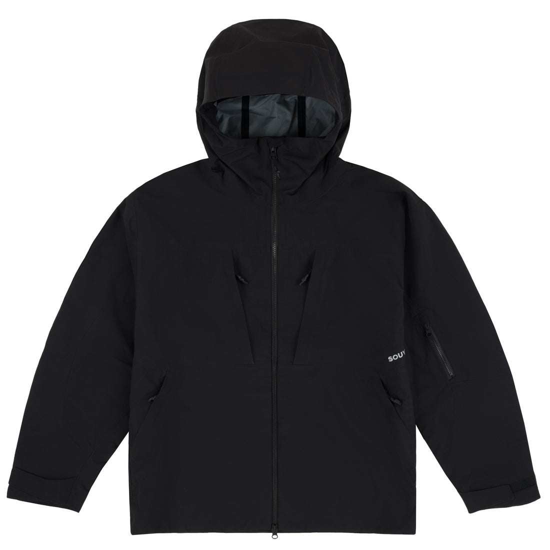2026 SOUVENIR 3 PLY RIPSTOP SHELL JACKET BLACK