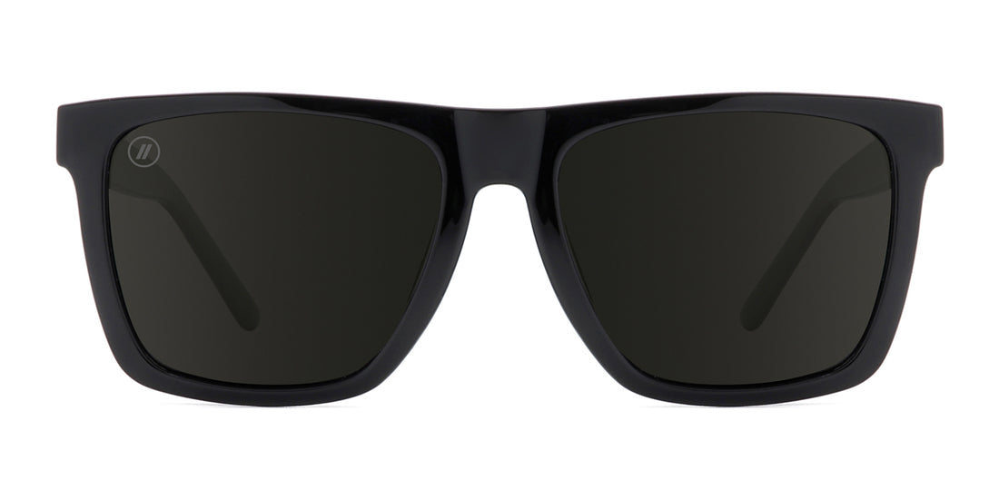 BLENDERS ROMEO BLACKJACKET BLACK SUNGLASSES w/ SMOKE PLR LENS