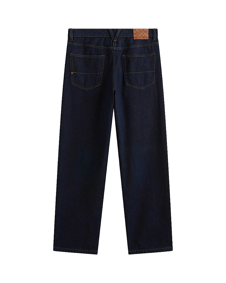 VANS MENS CHECK-5 LOOSE DENIM PANT SP26 DARK RINSE