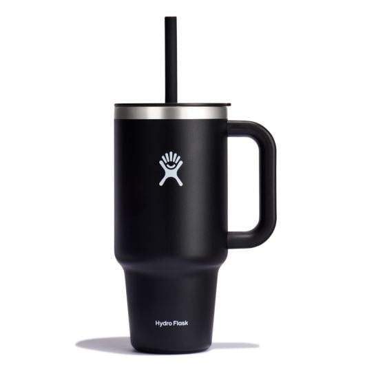 HYDRO FLASK 32OZ ALL ROUND TRAVEL TUMBLER SU24 BLACK