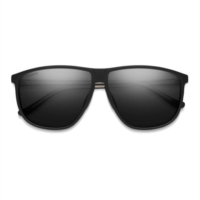 SMITH MONO LAKE SUNGLASSES MATTE BLK w/CP PLR BLK