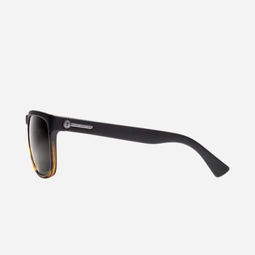 ELECTRIC KNOXVILLE XL DARKSIDE TORT SUNGLASSES w/ GRY PLR LENS