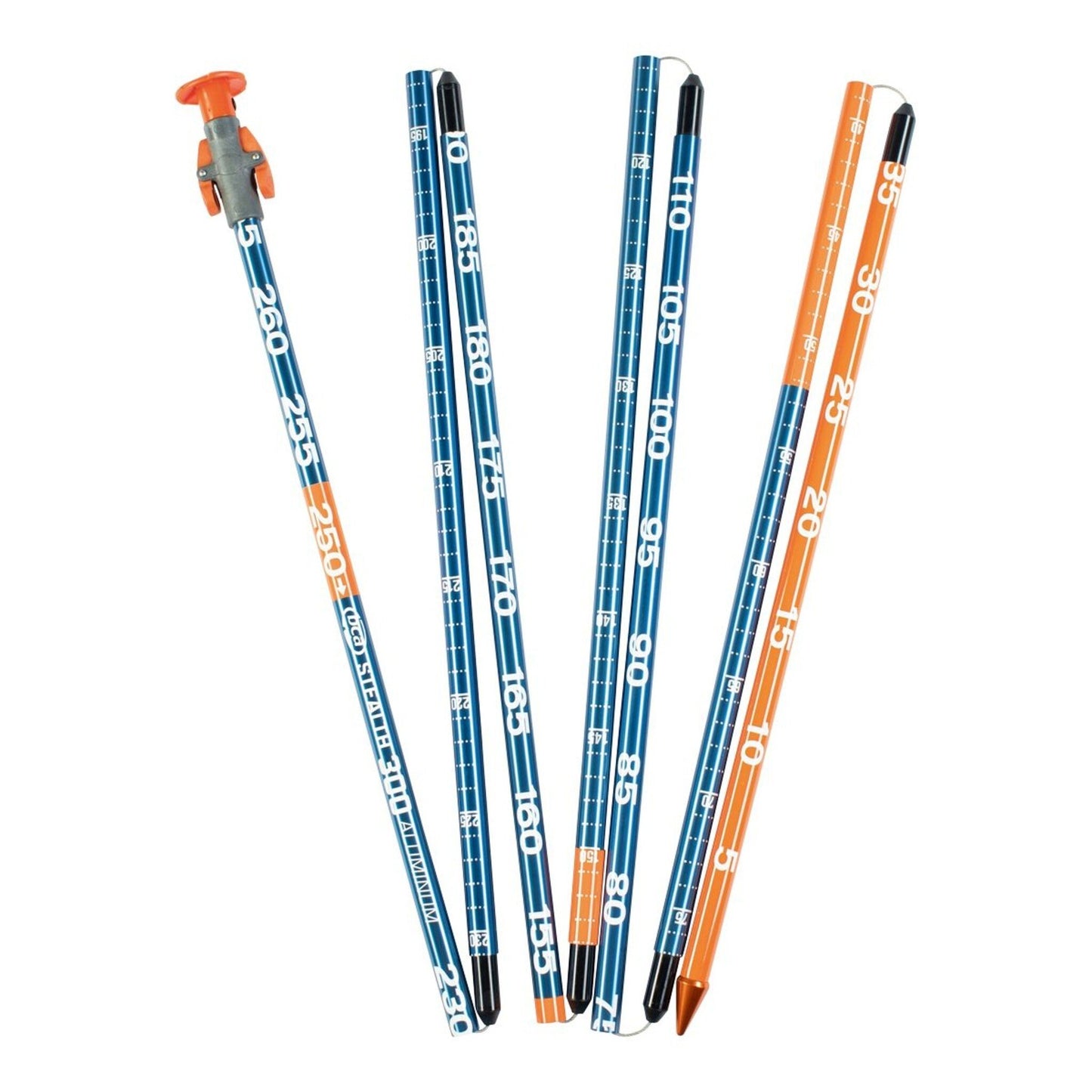 2025 BCA STEALTH 330 AVALANCHE PROBE ORNGE