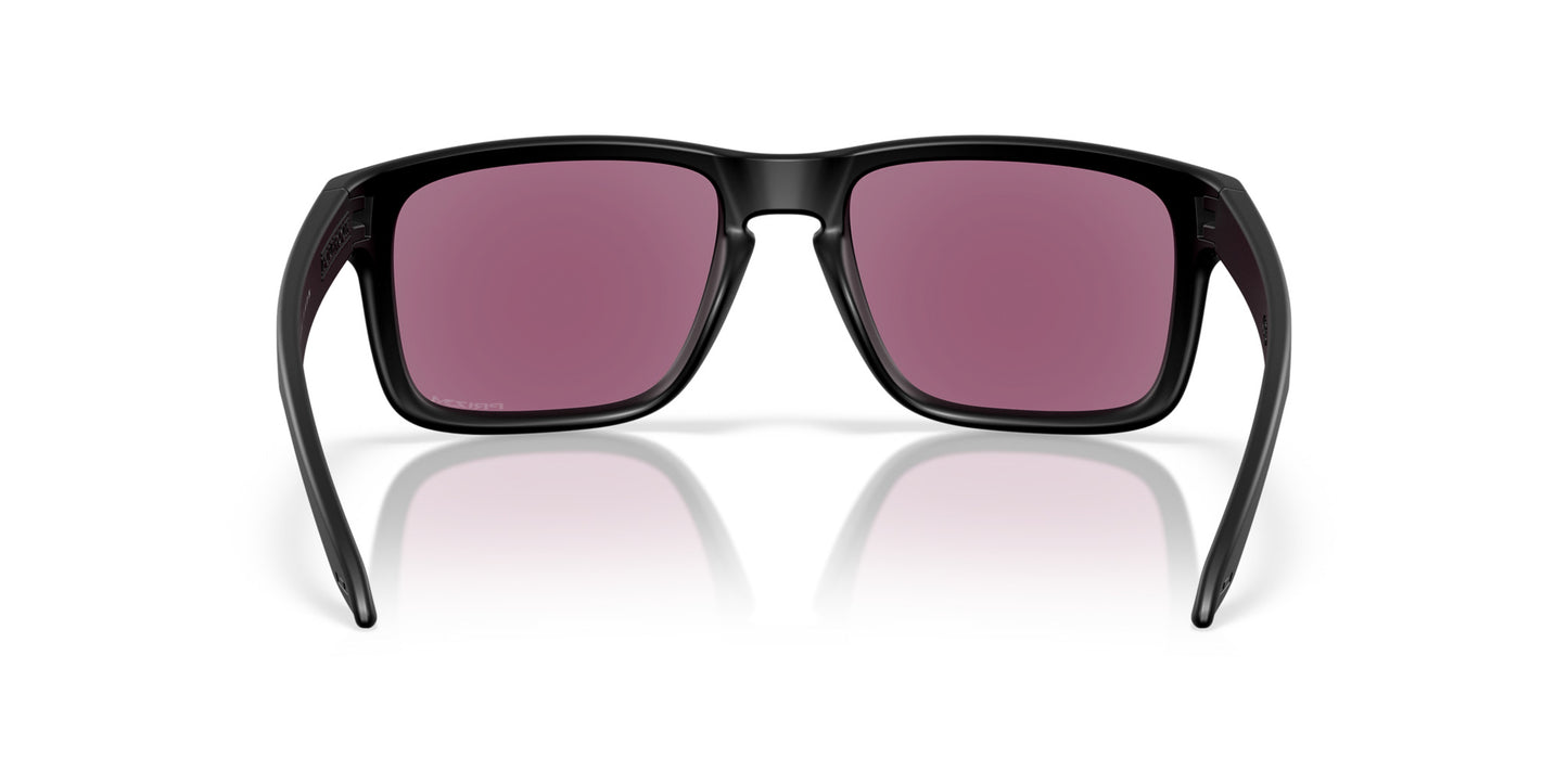 OAKLEY HOLBROOK MATTE BLACK SUNGLASSES  w/ PRIZM ROAD JADE PLR