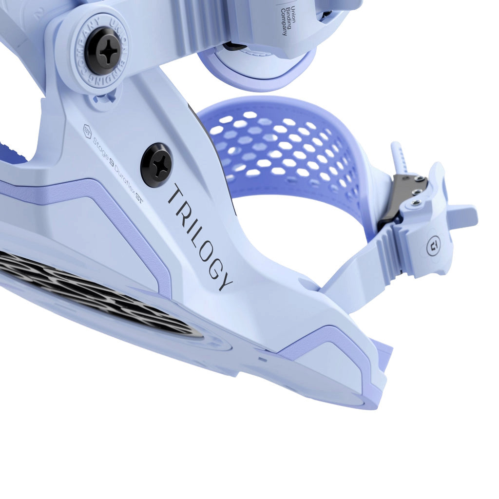 2026 UNION WMNS TRILOGY SNOWBOARD BINDINGS LIGHT BLUE