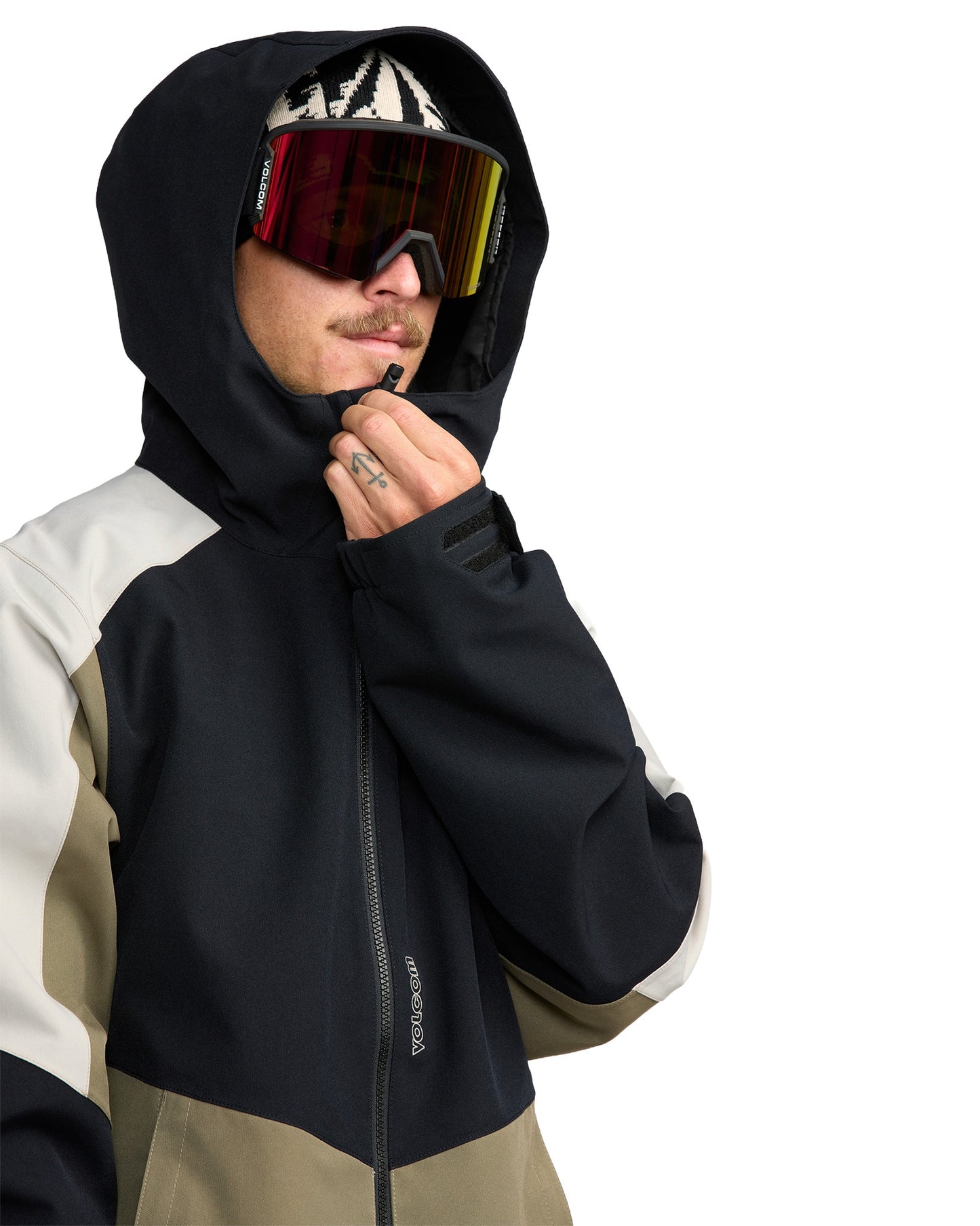 2026 VOLCOM BRIGHTON FULL ZIP JACKET MILITARY