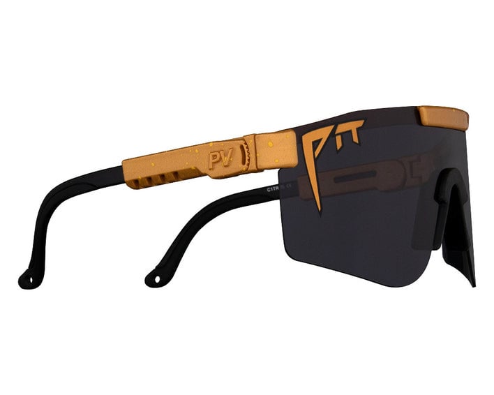 PIT VIPER THE KUMQUAT DOUBLE WIDE POLARIZED SUNGLASSES