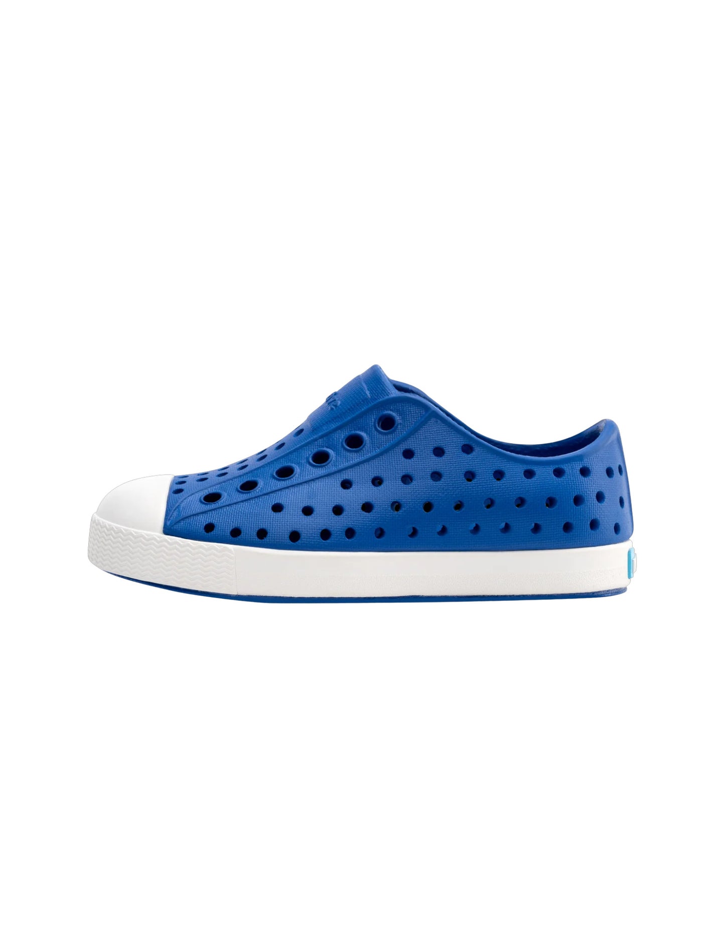 NATIVE JEFFERSON CHILD SHOE SP25 UV BLUE/SHELL WHITE