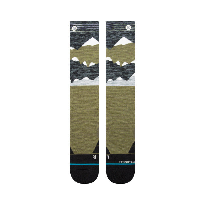 2026 STANCE MENS LONELY PEAKS SNOW SOCKS TEAL