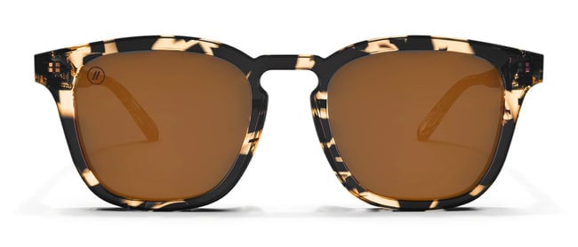 BLENDERS SYDNEY TORT SUNGLASSES CRYS TAN TORT w/ AMBER PLR LENS