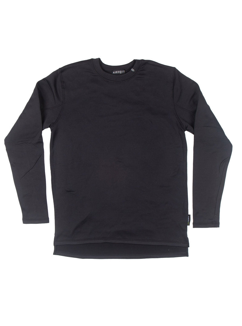 2024 AIRHOLE MENS THERMAL TOP POLARTEC POWER DRY BLACK