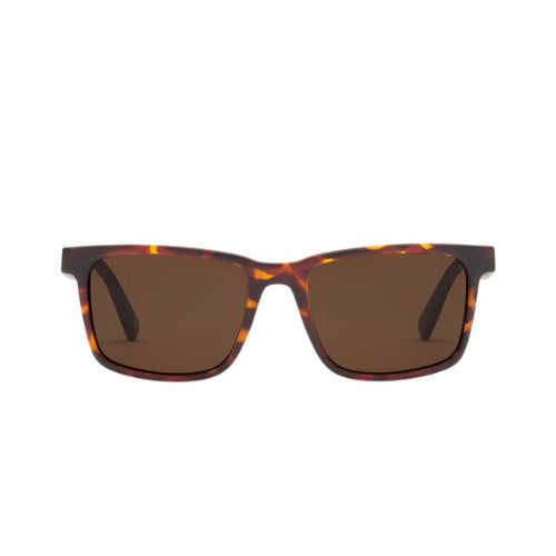 ELECTRIC SATELLITE JR MATTE TORT SUNGLASSES w/ BRONZE PLR LENS