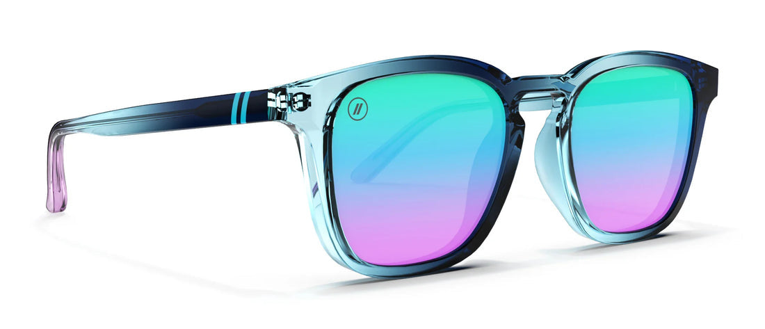 BLENDERS SYDNEY SUNGLASSEES RAIN DANCE w/ BLUE / BLUE POLAR