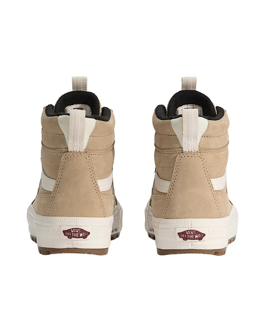 VANS WMNS SK8-HI WATERPROOF INSULATED SHOES FA25 (TWH) TAN/WHITE